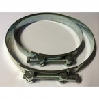 COLLAR CLAMP FOR CONCRETE SKIP WITH DISCHARGE HOSE