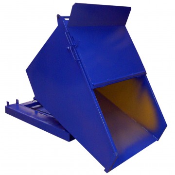 Self tipping skip cover option